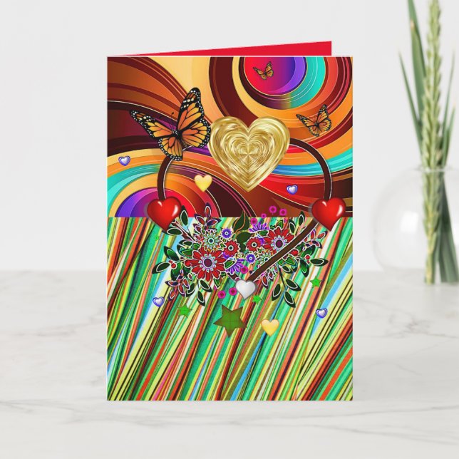 Valentine's Day Greeting Card (Front)