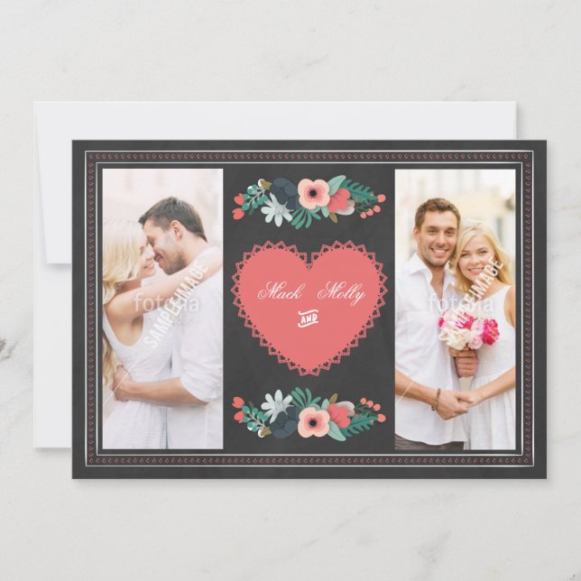 Valentines day greeting card (Front)