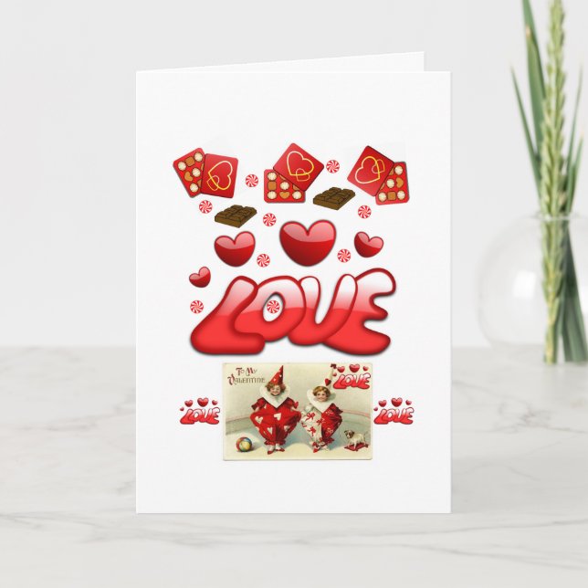 Valentine's Day Greeting Card (Front)