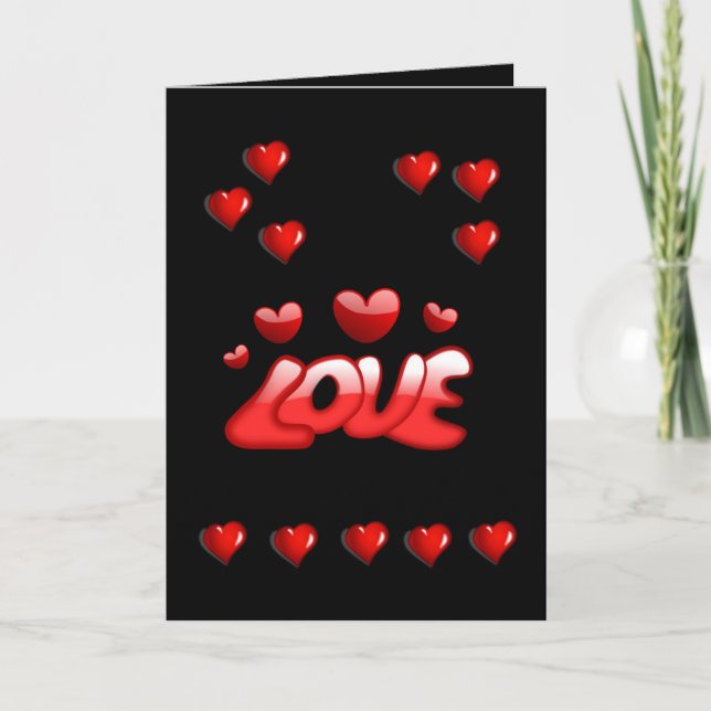 Valentine's Day Greeting Card (Front)