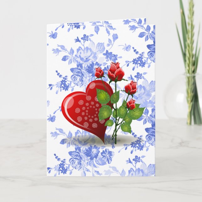 Valentine's Day Greeting Card (Front)