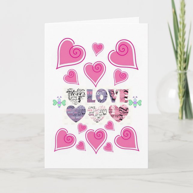 Valentine's Day Greeting Card (Front)