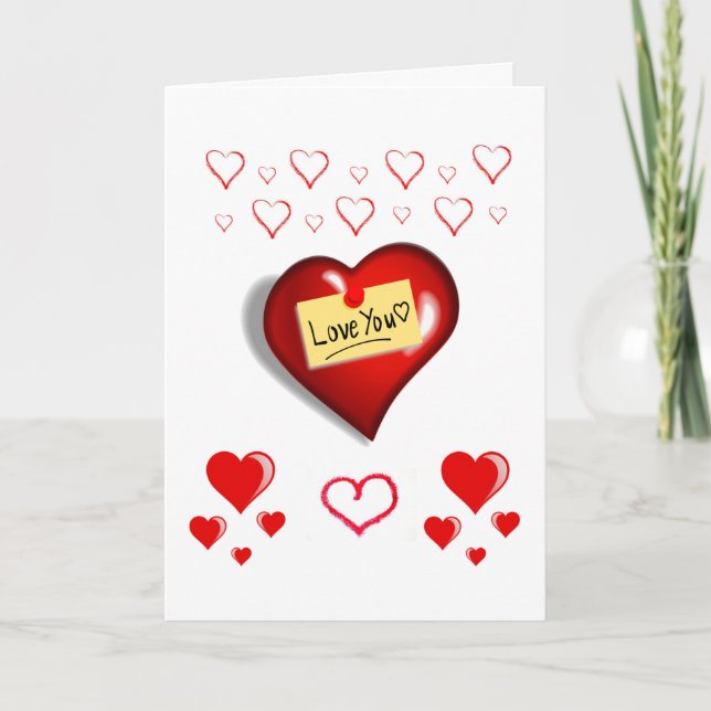 Valentine's Day Greeting Card (Front)