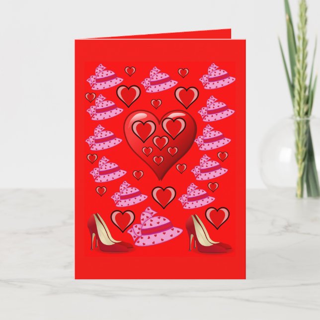 Valentine's Day Greeting Card (Front)
