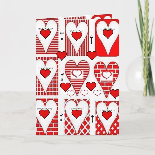 Valentine's Day Greeting Card (Front)