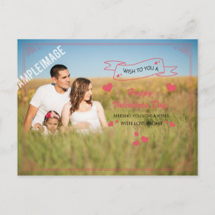 Valentines day greeting card