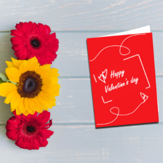 Valentine's Day greeting card