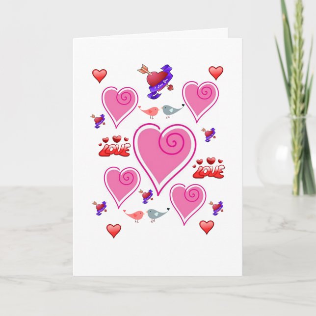 Valentine's Day Greeting Card (Front)
