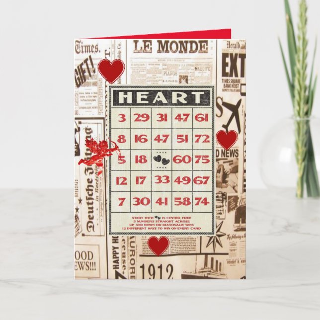 Valentine's Day Greeting Card (Front)