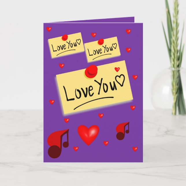 Valentine's Day Greeting Card (Front)
