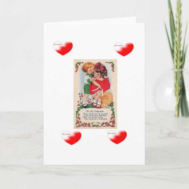 Valentine's Day Greeting Card (Front)