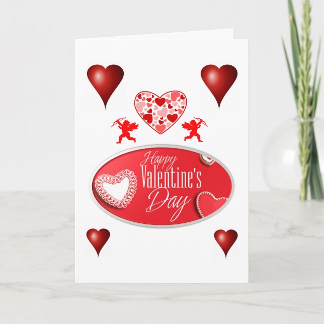 Valentine's Day Greeting Card (Front)