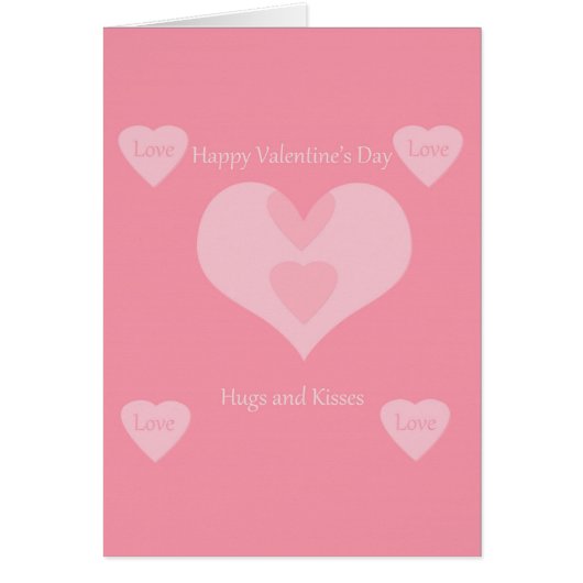 Valentine's Day greeting card (Front)