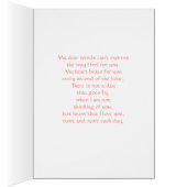 Valentine's Day greeting card (Inside (Right))