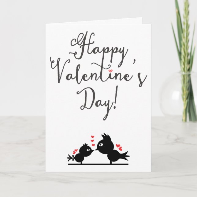 valentines day greeting card (Front)