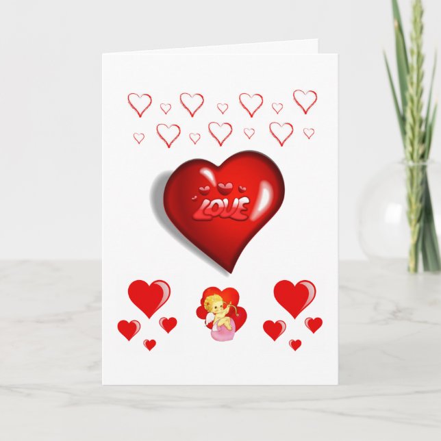Valentine's Day Greeting Card (Front)