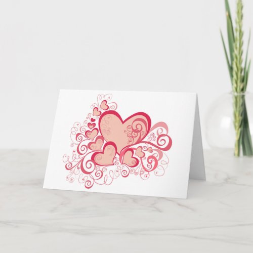 Valentines Day Greeting Card Blank