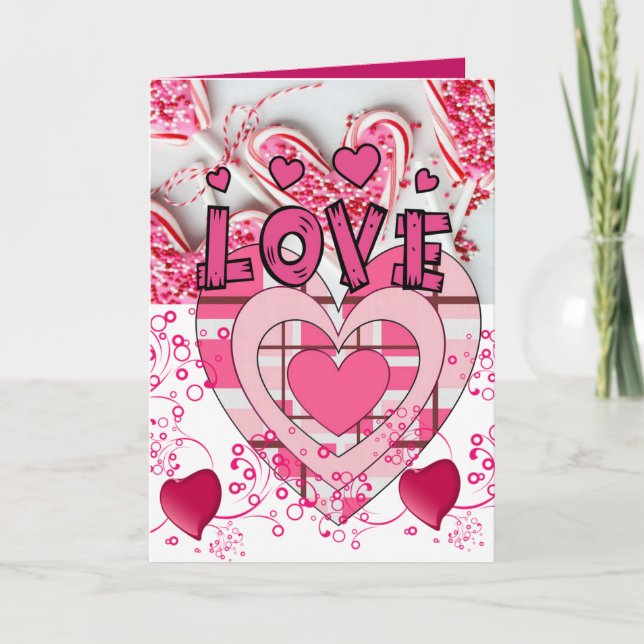 Valentine's Day Greeting Card Love (Front)