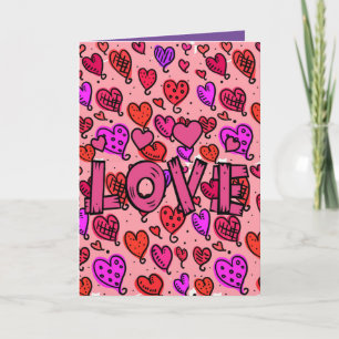 Valentine's Day Greeting Card Love