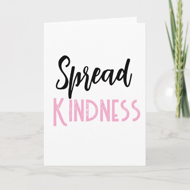 Valentine's Day Greeting Card Spread Kindness (Front)