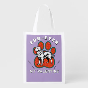 Valentine's day  grocery bag