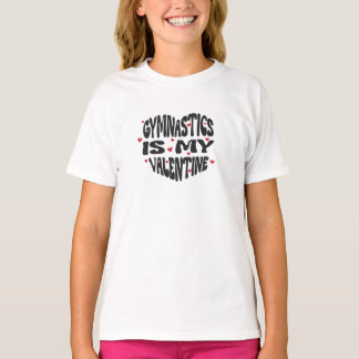 Valentine's Day Gymnastics T-shirt