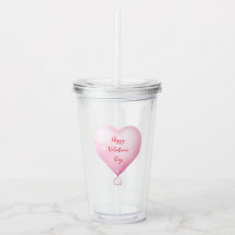 Valentine's Day happy custom blush pink
