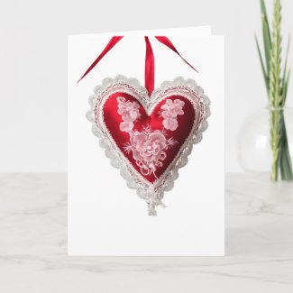 Valentine's Day Heart Card