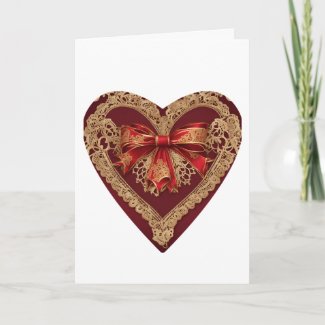 Valentine's Day Heart Card