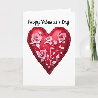 Valentine's Day Heart Card