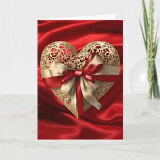 Valentine's Day Heart Card
