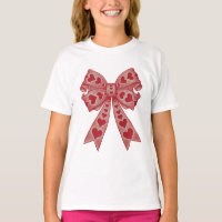 Valentine's day Heart Coquette bow Retro Valentine
