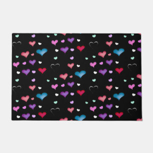 Valentine's Day heart Doormat
