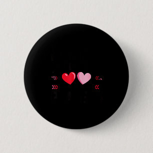 Valentines Day Heart Family Gamer Gaming New Paren Button