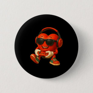 Valentines Day Heart Gamer Video Gaming Boys Men K Button