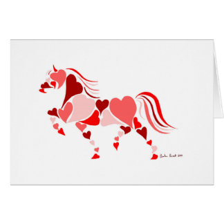 Horse Valentine Cards - Greeting &amp; Photo Cards | Zazzle