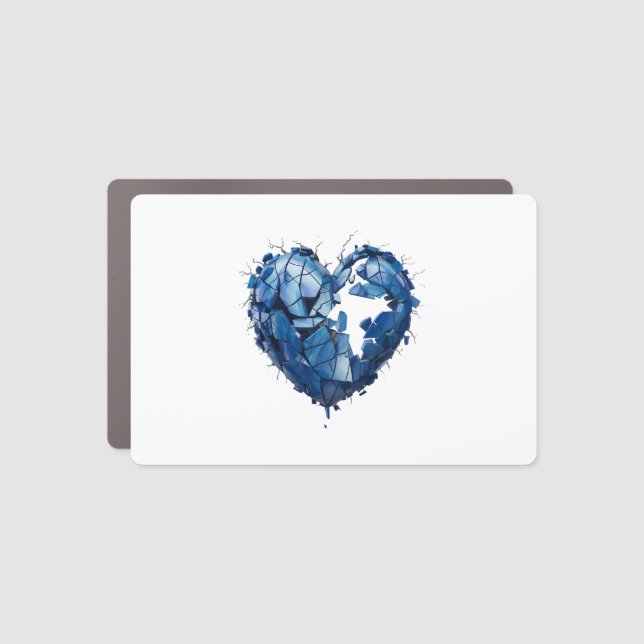 Valentine's Day Heart Love Love Proof Feelings  Car Magnet (Front)