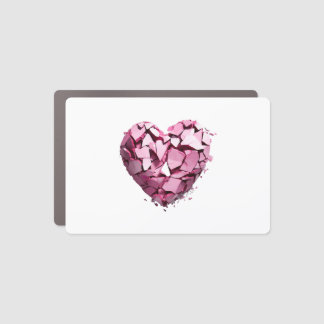 Valentine's Day Heart Love Love Proof Feelings Car Magnet