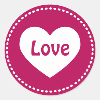 Valentine's Day Heart Love Stickers