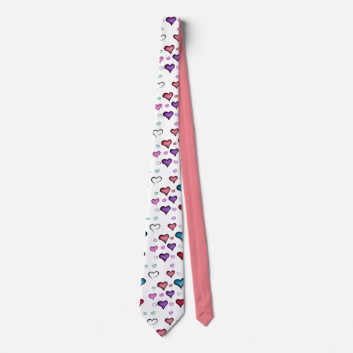 Valentines Day heart  Neck Tie