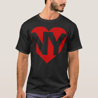 Valentines Day Heart New York NYC Heart I Love NY  T-Shirt