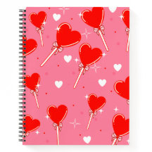 Valentines Day Heart Notebook