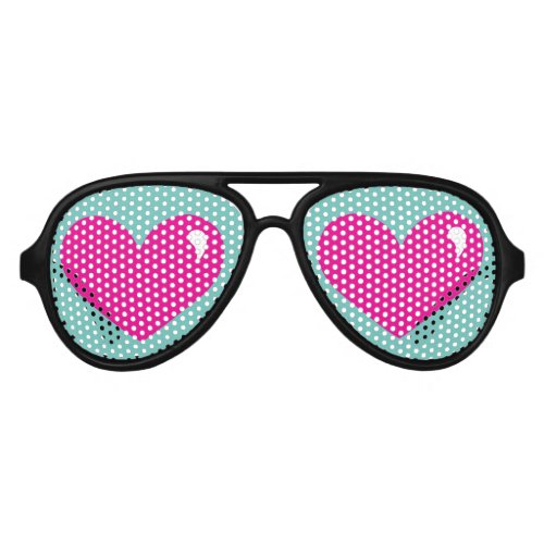 Valentines Day Heart Party Sunglasses