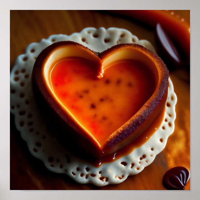 Valentines Day Heart Shining Bright Personalized P Poster (Front)