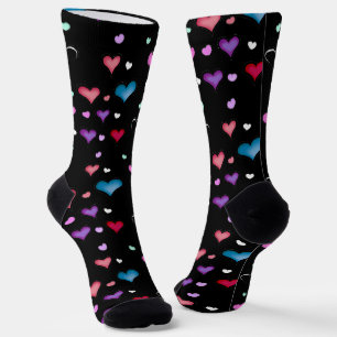 Valentine's Day heart Socks