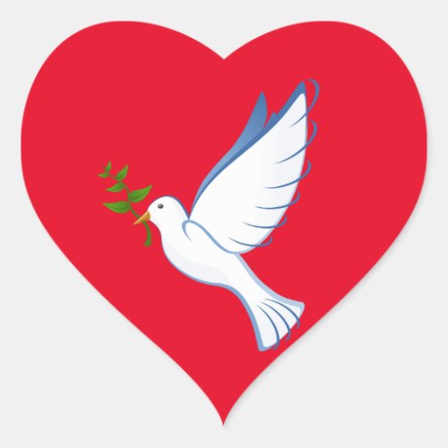 Valentines day  heart sticker
