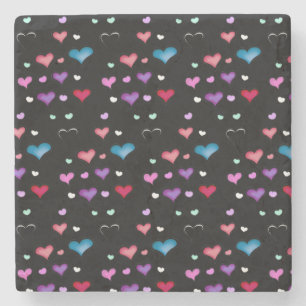 Valentine's Day heart Stone Coaster