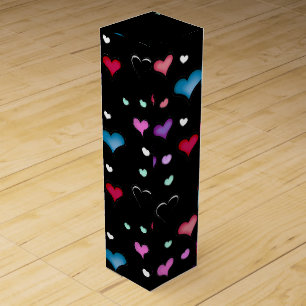 Valentine's Day heart Wine Box