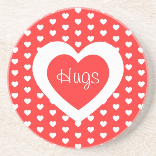 Valentines Day Hearts  Coaster