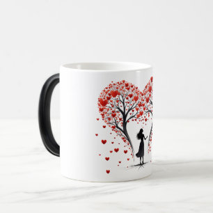 Valentines Day Hearts Color Morph Mug